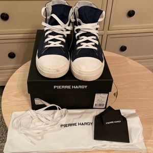Pierre Hardy denim sneakers